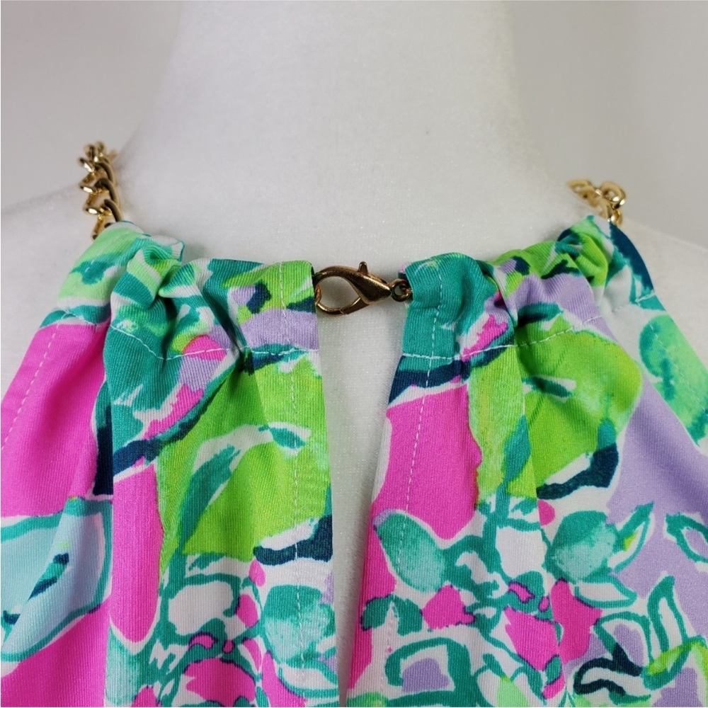 LILLY PULITZER BOWEN HALTER TOP ~ S - Picture 9 of 13